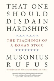 Cover of: That One Should Disdain Hardships