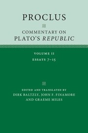 Cover of Proclus : Commentary on Plato's 'Republic'