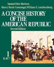 Cover of: A concise history of the American Republic