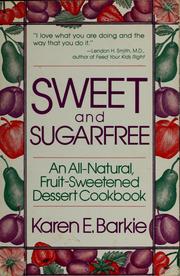 Cover of: Sweet and sugarfree