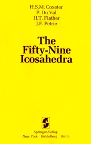 Cover of: The fifty-nine icosahedra