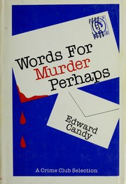 Cover of: Words for Murder Perhaps