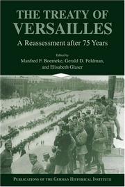 Cover of: The Treaty of Versailles