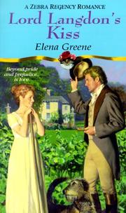 Cover of: Lord Langdon's Kiss