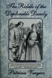Cover of: The Riddle of the Deplorable Dandy (Riddle Saga #5)