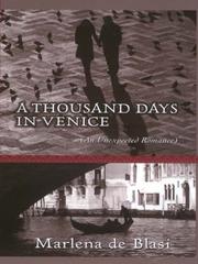 best books about Italian Culture A Thousand Days in Venice