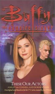 Cover of: These our actors