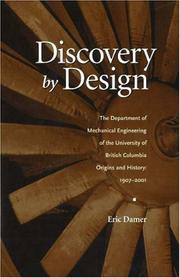 Cover of: Discovery by design