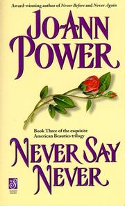 Cover of: Never Say Never
