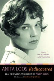 Cover of: Anita Loos rediscovered