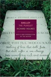 Cover of: Shelley: the pursuit