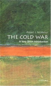 best books about The Cold War The Cold War: A Very Short Introduction