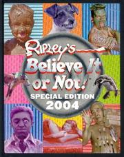 Cover of: Ripley's believe it or not!