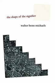 Cover of: The shape of the signifier