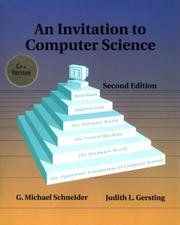 Cover of: Invitation to Computer Science