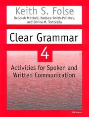 Cover of: Clear grammar 4
