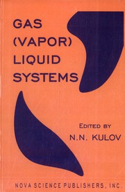 Cover of: Gas (vapor) liquid systems
