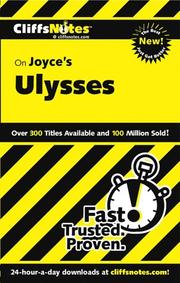 Cover of: Ulysses