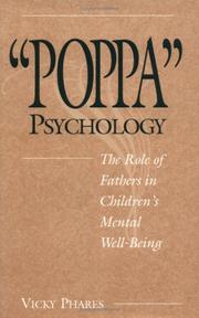 Cover of: "Poppa" psychology