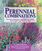 Cover of: Perennial Combinations