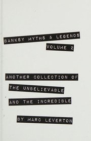 best books about banksy Banksy: Myths and Legends