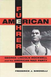 Cover of: American fuehrer