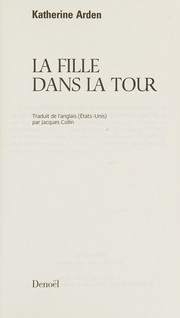 Cover of: La fille dans la tour