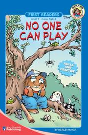 Cover of: No one can play