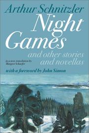 Cover of: Night games: And Other Stories and Novellas