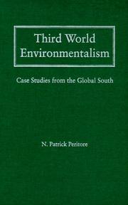 Cover of: Third World environmentalism