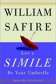 Cover of: Let a simile be your umbrella