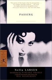 Cover of: Passing