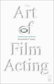 best books about Filmmaking The Art of Film Acting: A Guide For Actors and Directors