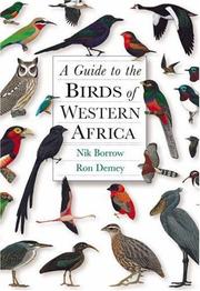 Cover of: A guide to the birds of western Africa