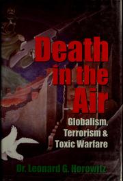 Cover of: Death in the air