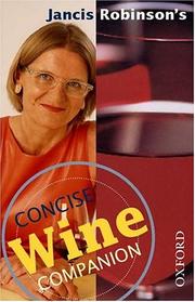 Cover of: Jancis Robinson's Concise wine companion