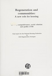 Cover of: Regeneration and communities
