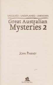 Cover of: Great Australian mysteries 2