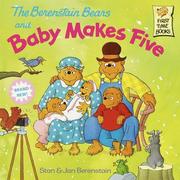 best books about Families For Preschoolers The Berenstain Bears and Baby Makes Five