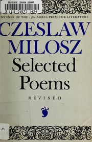 Cover of: Selected Poems: 1931-2004