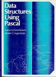 Cover of: Data structures using PASCAL