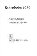 Cover of: Badenhaim, ʻir nofesh