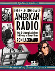 Cover of: The encyclopedia of American radio