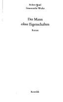 Cover of: Der Mann ohne Eigenschaften