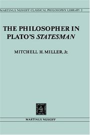 Cover of: The philosopher in Plato's Statesman