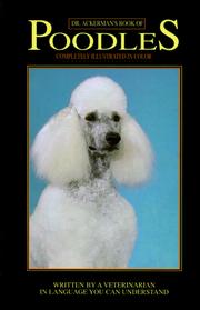 Cover of: Dr. Ackerman's book of poodles