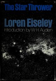Cover of: The star thrower