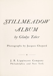 Cover of: Stillmeadow album