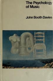 Cover of: The psychology of music