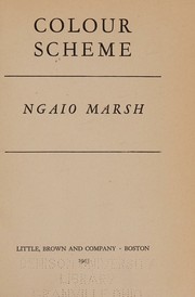 Cover of: Colour scheme